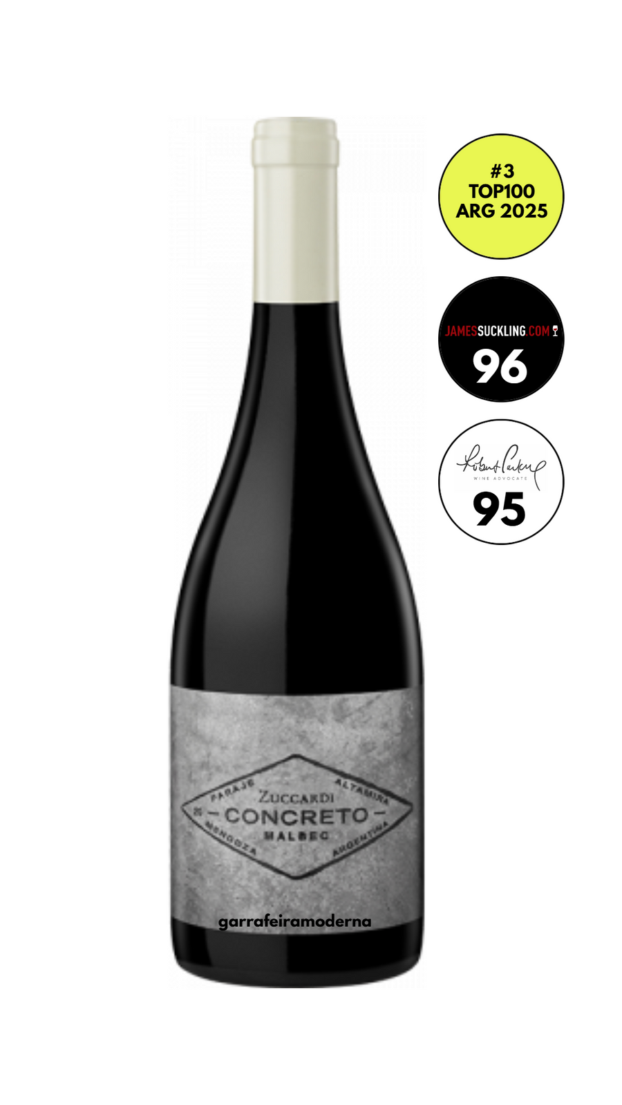 Zuccardi Concreto Malbec Red Argentina 2023